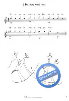 Kinderspiel 1 für Gitarre - in den ersten Lagen von Stefan Lundgren 