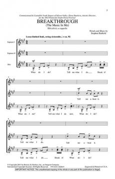Breakthrough (The Music In Me) (Stephen Hatfield) 