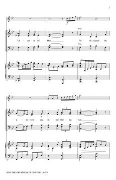 Sing The Greatness Of Our God (Kenon D. Renfrow) 