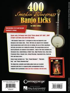 400 Smokin' Bluegrass Banjo Licks von Eddie Collins im Alle Noten Shop kaufen