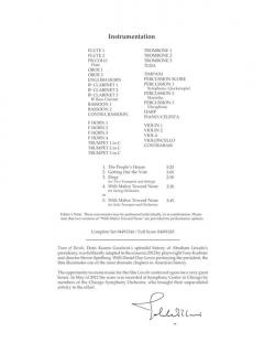 Music from Lincoln von John Williams 