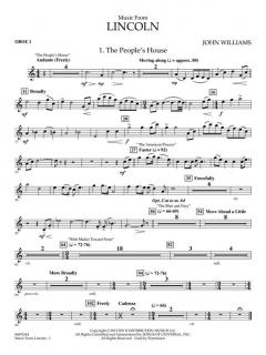 Music from Lincoln von John Williams 