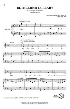 Bethlehem Lullaby (Greg Gilpin) 