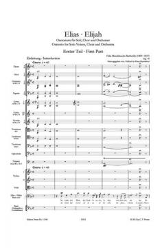 Elias op. 70 von Felix Mendelssohn Bartholdy 