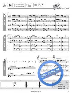 Easy Pattern: Holz-/Blechbläser in Es 