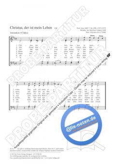 Christus, der ist mein Leben D-Dur (2012) (Grayston Ives) 