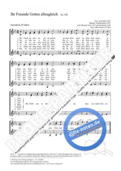 Ihr Freunde Gottes allzugleich Es-Dur (2012) (Odilo Klasen) 