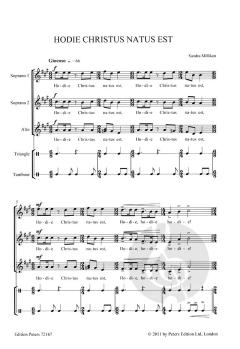 Hodie Christus natus est (Sandra Milliken) 