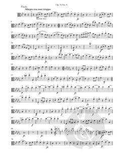 6 Streichquartette op. 76 Hob. III: 75-80 von Joseph Haydn im Alle Noten Shop kaufen