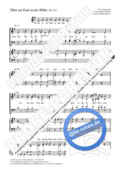 Ehre sei Gott in der Höhe e-Moll (Heino Schubert) 