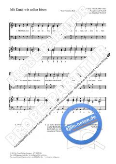 Wenn wir in höchsten Nöten sein von Johann Hermann Schein (Download) 