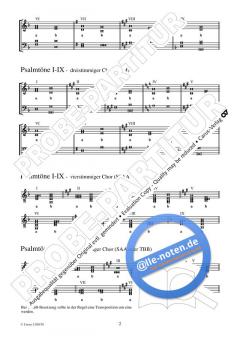 Psalmtöne I-IX (Matthias Kreuels) 