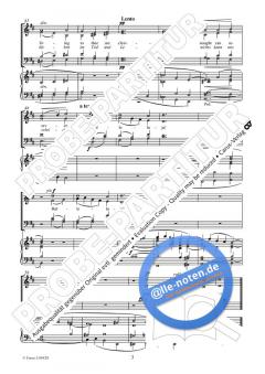 In thee is gladness (In dir ist Freude) D-Dur (Giovanni Giacomo Gastoldi) 