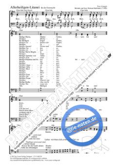 Allerheiligen-Litanei G-Dur (Richard Mailänder) 