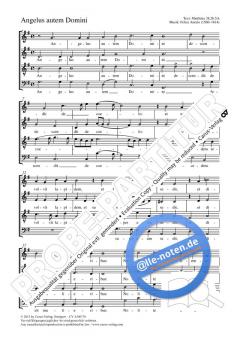Angelus autem Domini G-Dur (Felice Anerio) 