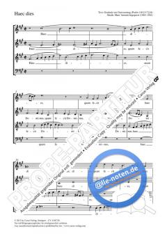 Haec dies Fis-Dur (Marc Antonio Ingegneri) 