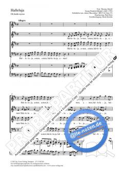 Halleluja D-Dur HWV 63, 37 (Georg Friedrich Händel) 