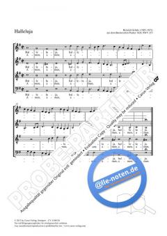 Halleluja dorisch SWV 256 (1628) (Heinrich Schütz) 