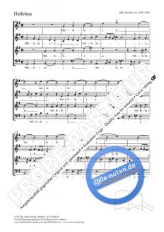 Halleluja dorisch (John Taverner) 