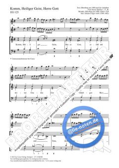Komm, Heiliger Geist, Herre Gott mixolydisch (Johann Crüger) 