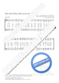 Herr Jesu Christ, dich zu uns wend F-Dur (2012) (Leo Langer) 