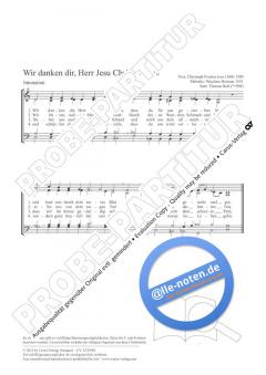 Wenn wir in höchsten Nöten sein von Johann Hermann Schein (Download) 