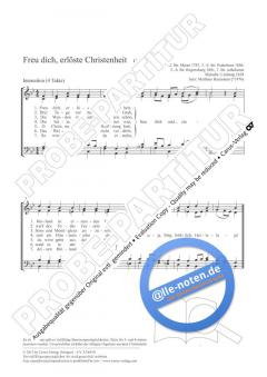 Freu dich, erlöste Christenheit B-Dur (Matthias Haarmann) 