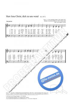 Herr Jesu Christ, dich zu uns wend F-Dur (2012) (Leo Langer) 