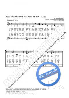 Vom Himmel hoch, da komm ich her C-Dur (Markus Hinz) 