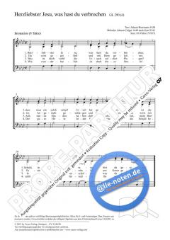 Herzliebster Jesu, was hast du verbrochen (Ulrich Führe) 
