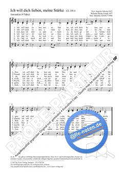 Ich will dich lieben, meine Stärke C-Dur (2012) (Johannes Schild) 