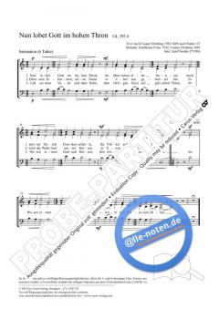 Nun lobet Gott im hohen Thron (2012) (Józef Swider) 