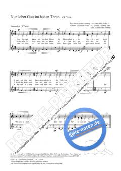 Nun lobet Gott im hohen Thron (2012) (Józef Swider) 