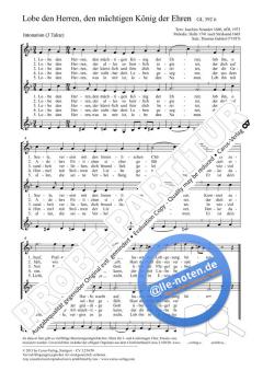Lobe den Herren, den mächtigen König der Ehren (Thomas Gabriel) 
