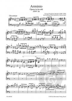 Arminio HWV 36 von Georg Friedrich Händel 