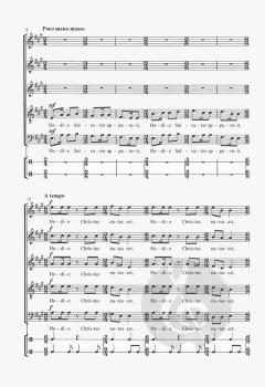 Hodie Christus natus est (Sandra Milliken) 