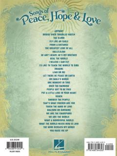 Songs Of Peace, Hope And Love 