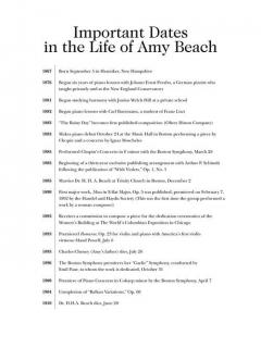 Piano Music Of Amy Beach 