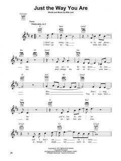 Billy Joel for Ukulele von B. Joel im Alle Noten Shop kaufen