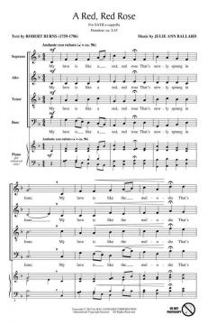 A Red, Red Rose (Robert Burns) 
