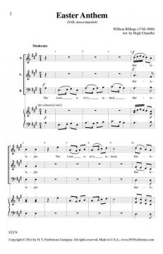 Easter Anthem (William Billings) 