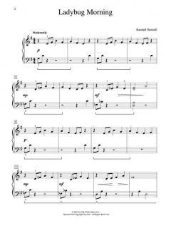Ladybug Morning von Randall Hartsell 