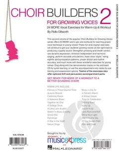 Choir Builders For Growing Voices 2 (Rollo Dilworth) 