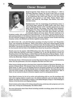 Something to Sing About According to Oscar Brand 