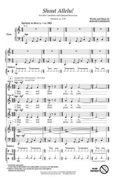 Shout Allelu! (Roger Emerson) 