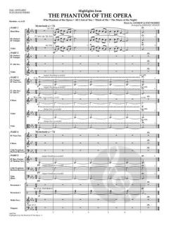Highlights From The Phantom Of The Opera (Andrew Lloyd Webber) 
