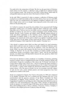 Karolju (Christopher Rouse) 