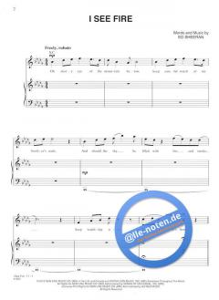 I See Fire von Sheeran 