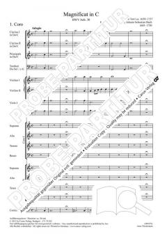Magnificat in C (Pietro vor Torri) 
