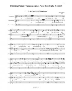 Friedensgesänge 1628-1651 'Musik zum 30jährigen Krieg' (Johannes Werlin) 